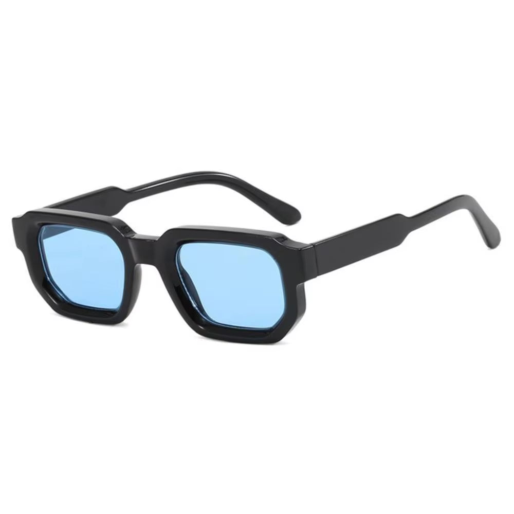 Men Vintage Rectangle Frame Sunglasses Fashion Retro Sun Glasses Luxury Brand Design UV400 Shades Eyewear Women Goggles