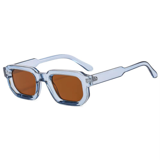 Men Vintage Rectangle Frame Sunglasses Fashion Retro Sun Glasses Luxury Brand Design UV400 Shades Eyewear Women Goggles